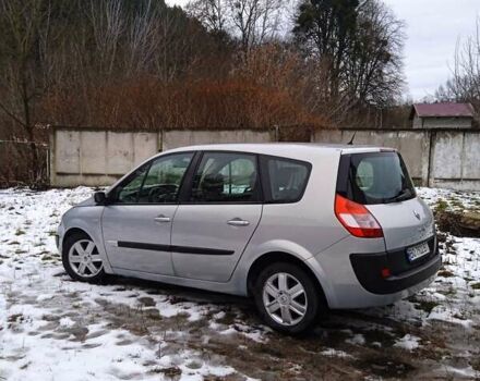 Серый Рено Megane Scenic, объемом двигателя 1.9 л и пробегом 390 тыс. км за 4700 $, фото 10 на Automoto.ua