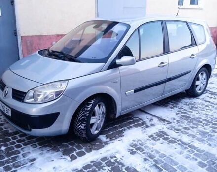 Серый Рено Megane Scenic, объемом двигателя 1.9 л и пробегом 390 тыс. км за 4700 $, фото 16 на Automoto.ua