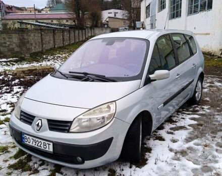 Серый Рено Megane Scenic, объемом двигателя 1.9 л и пробегом 390 тыс. км за 4700 $, фото 8 на Automoto.ua