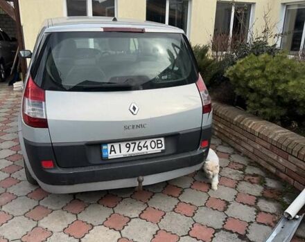 Серый Рено Megane Scenic, объемом двигателя 1.6 л и пробегом 286 тыс. км за 4000 $, фото 1 на Automoto.ua