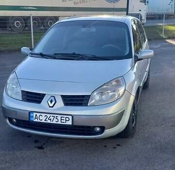 Серый Рено Megane Scenic, объемом двигателя 1.9 л и пробегом 277 тыс. км за 4400 $, фото 2 на Automoto.ua
