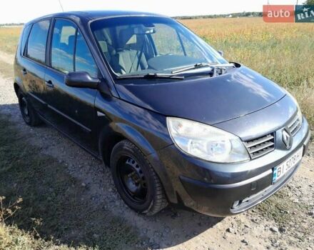 Серый Рено Megane Scenic, объемом двигателя 1.6 л и пробегом 250 тыс. км за 4800 $, фото 5 на Automoto.ua