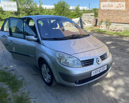 Сірий Рено Megane Scenic, об'ємом двигуна 1.6 л та пробігом 215 тис. км за 4600 $, фото 30 на Automoto.ua