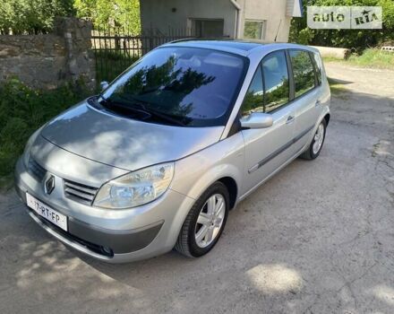 Сірий Рено Megane Scenic, об'ємом двигуна 1.6 л та пробігом 215 тис. км за 4600 $, фото 58 на Automoto.ua