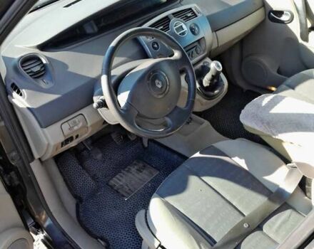 Серый Рено Megane Scenic, объемом двигателя 1.6 л и пробегом 250 тыс. км за 4800 $, фото 12 на Automoto.ua