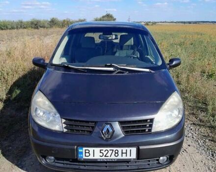 Серый Рено Megane Scenic, объемом двигателя 1.6 л и пробегом 250 тыс. км за 4800 $, фото 6 на Automoto.ua