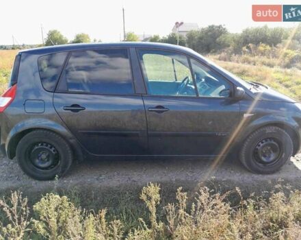 Серый Рено Megane Scenic, объемом двигателя 1.6 л и пробегом 250 тыс. км за 4800 $, фото 4 на Automoto.ua