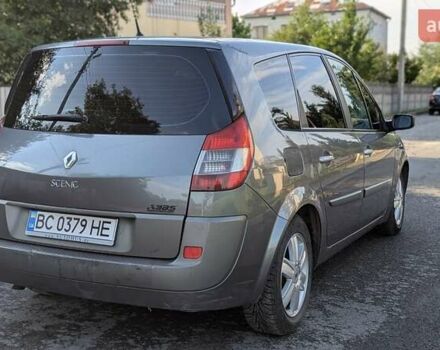 Серый Рено Megane Scenic, объемом двигателя 1.5 л и пробегом 229 тыс. км за 4300 $, фото 10 на Automoto.ua