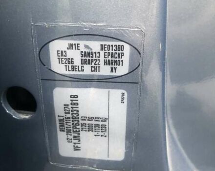 Сірий Рено Megane Scenic, об'ємом двигуна 1.46 л та пробігом 255 тис. км за 4500 $, фото 16 на Automoto.ua