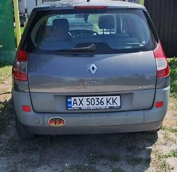 Серый Рено Megane Scenic, объемом двигателя 2 л и пробегом 251 тыс. км за 5500 $, фото 6 на Automoto.ua