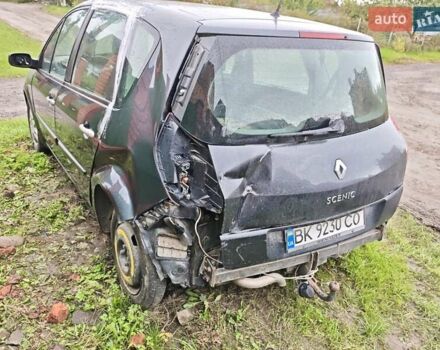 Серый Рено Megane Scenic, объемом двигателя 1.5 л и пробегом 302 тыс. км за 2900 $, фото 40 на Automoto.ua