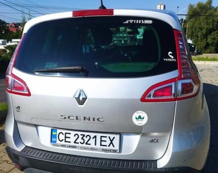 Серый Рено Megane Scenic, объемом двигателя 1.5 л и пробегом 178 тыс. км за 6000 $, фото 18 на Automoto.ua