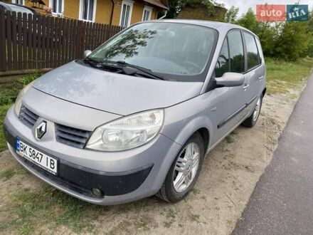 Рено Megane Scenic 2003 в Дубровице на Automoto.ua Серый Рено Megane Scenic, объемом двигателя 1.6 л и пробегом 210 тыс. км за 3600 $, фото 1 на Automoto.ua