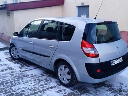 Рено Megane Scenic 2004 у Кременце на Automoto.ua Сірий Рено Megane Scenic, об'ємом двигуна 1.9 л та пробігом 390 тис. км за 4700 $, фото 1 на Automoto.ua