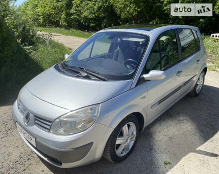 Сірий Рено Megane Scenic, об'ємом двигуна 1.6 л та пробігом 215 тис. км за 4600 $, фото 1 на Automoto.ua