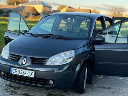 Рено Megane Scenic 2006 в Черновцах на Automoto.ua Серый Рено Megane Scenic, объемом двигателя 1.6 л и пробегом 312 тыс. км за 5200 $, фото 1 на Automoto.ua