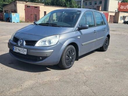 Рено Megane Scenic 2006 в Чернигове на Automoto.ua Серый Рено Megane Scenic, объемом двигателя 1.6 л и пробегом 220 тыс. км за 5000 $, фото 1 на Automoto.ua