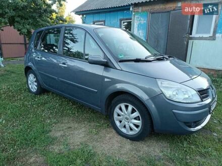 Рено Megane Scenic 2007 в Сумах на Automoto.ua Серый Рено Megane Scenic, объемом двигателя 1.46 л и пробегом 285 тыс. км за 5500 $, фото 1 на Automoto.ua