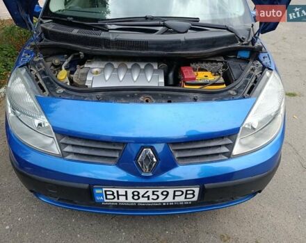 Синий Рено Megane Scenic, объемом двигателя 1.6 л и пробегом 204 тыс. км за 4200 $, фото 13 на Automoto.ua
