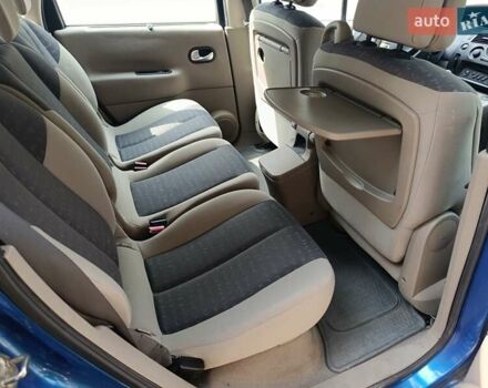 Синий Рено Megane Scenic, объемом двигателя 1.6 л и пробегом 204 тыс. км за 4200 $, фото 4 на Automoto.ua