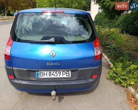 Синий Рено Megane Scenic, объемом двигателя 1.6 л и пробегом 204 тыс. км за 4200 $, фото 7 на Automoto.ua