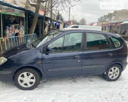 Синий Рено Megane Scenic, объемом двигателя 1.6 л и пробегом 246 тыс. км за 3700 $, фото 2 на Automoto.ua