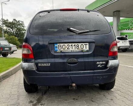 Рено Megane Scenic 2000 в Львове на Automoto.ua Синий Рено Megane Scenic, объемом двигателя 2 л и пробегом 305 тыс. км за 2600 $, фото 10 на Automoto.ua