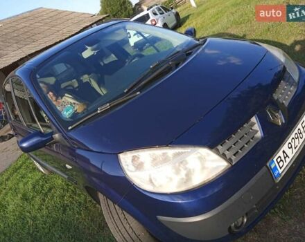 Синий Рено Megane Scenic, объемом двигателя 1.6 л и пробегом 132 тыс. км за 5550 $, фото 34 на Automoto.ua