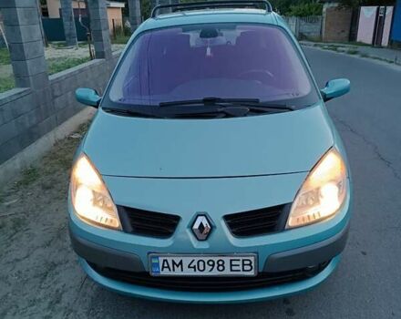 Синий Рено Megane Scenic, объемом двигателя 1.87 л и пробегом 354 тыс. км за 5600 $, фото 11 на Automoto.ua