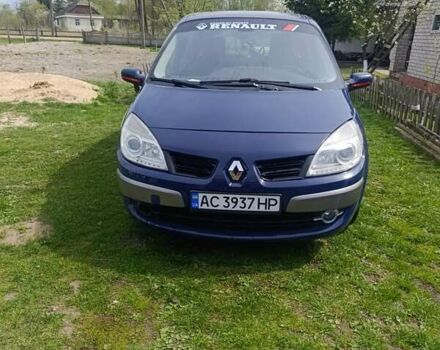 Синий Рено Megane Scenic, объемом двигателя 1.9 л и пробегом 360 тыс. км за 4200 $, фото 3 на Automoto.ua