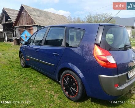 Синий Рено Megane Scenic, объемом двигателя 1.9 л и пробегом 360 тыс. км за 4200 $, фото 5 на Automoto.ua