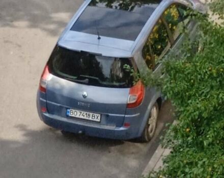 Синій Рено Megane Scenic, об'ємом двигуна 1.6 л та пробігом 360 тис. км за 4500 $, фото 1 на Automoto.ua