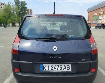 Синий Рено Megane Scenic, объемом двигателя 2 л и пробегом 194 тыс. км за 5950 $, фото 5 на Automoto.ua