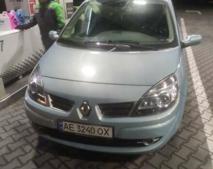 Синий Рено Megane Scenic, объемом двигателя 1.6 л и пробегом 220 тыс. км за 6500 $, фото 1 на Automoto.ua