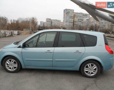 Синий Рено Megane Scenic, объемом двигателя 1.6 л и пробегом 220 тыс. км за 6500 $, фото 8 на Automoto.ua