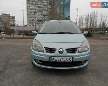 Синий Рено Megane Scenic, объемом двигателя 1.6 л и пробегом 220 тыс. км за 6500 $, фото 5 на Automoto.ua