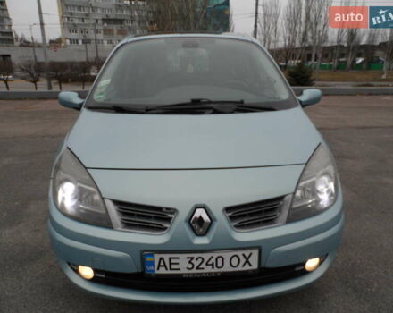 Синий Рено Megane Scenic, объемом двигателя 1.6 л и пробегом 220 тыс. км за 6500 $, фото 43 на Automoto.ua