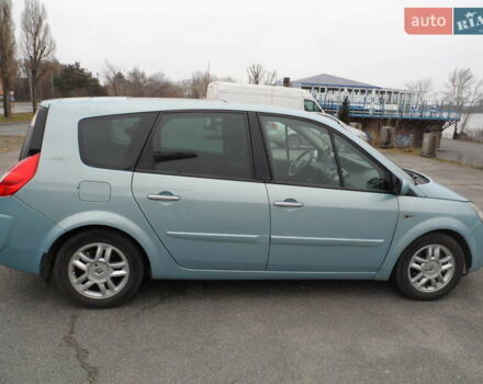 Синий Рено Megane Scenic, объемом двигателя 1.6 л и пробегом 220 тыс. км за 6500 $, фото 12 на Automoto.ua