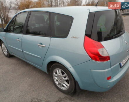 Синий Рено Megane Scenic, объемом двигателя 1.6 л и пробегом 220 тыс. км за 6500 $, фото 9 на Automoto.ua