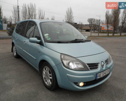 Синий Рено Megane Scenic, объемом двигателя 1.6 л и пробегом 220 тыс. км за 6500 $, фото 44 на Automoto.ua