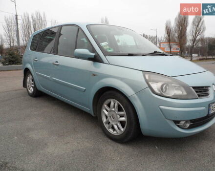 Синий Рено Megane Scenic, объемом двигателя 1.6 л и пробегом 220 тыс. км за 6500 $, фото 3 на Automoto.ua