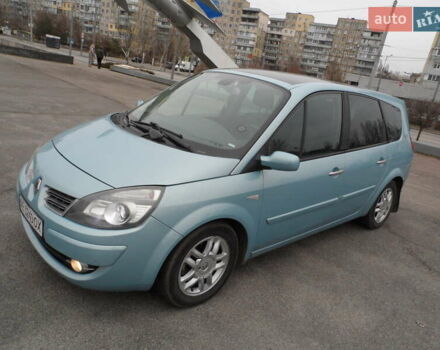 Синий Рено Megane Scenic, объемом двигателя 1.6 л и пробегом 220 тыс. км за 6500 $, фото 52 на Automoto.ua