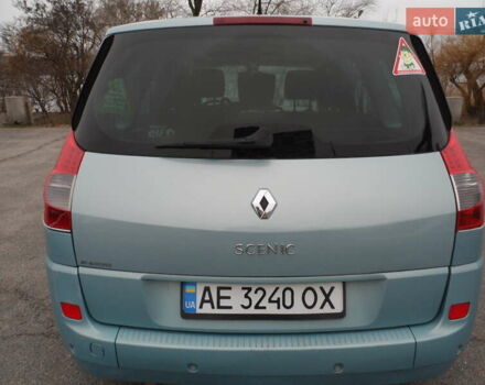 Синий Рено Megane Scenic, объемом двигателя 1.6 л и пробегом 220 тыс. км за 6500 $, фото 10 на Automoto.ua