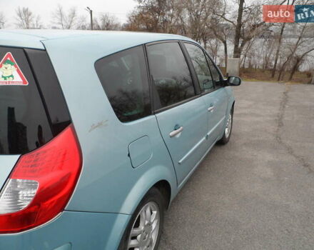 Синий Рено Megane Scenic, объемом двигателя 1.6 л и пробегом 220 тыс. км за 6500 $, фото 14 на Automoto.ua