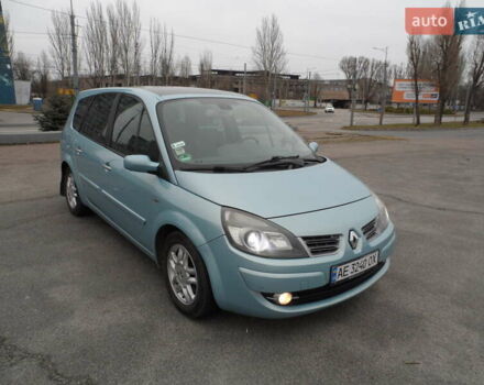Синий Рено Megane Scenic, объемом двигателя 1.6 л и пробегом 220 тыс. км за 6500 $, фото 4 на Automoto.ua