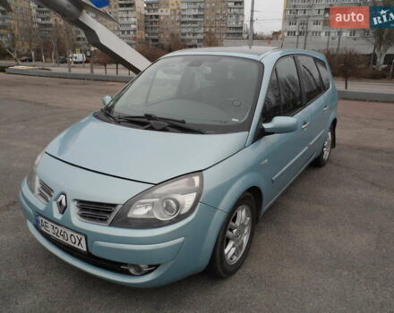 Синий Рено Megane Scenic, объемом двигателя 1.6 л и пробегом 220 тыс. км за 6500 $, фото 2 на Automoto.ua