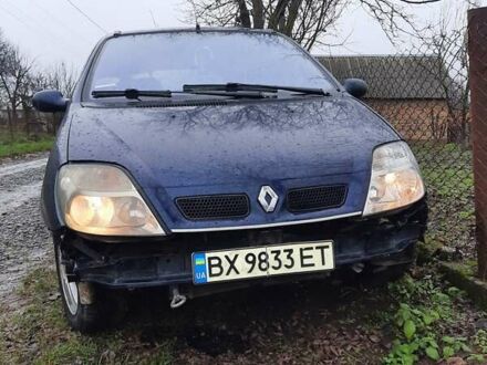 Синий Рено Megane Scenic, объемом двигателя 1.87 л и пробегом 151 тыс. км за 1100 $, фото 1 на Automoto.ua