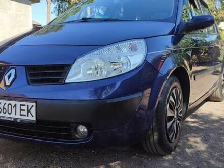 Рено Megane Scenic 2004 у Житомирі на Automoto.ua Синій Рено Megane Scenic, об'ємом двигуна 1.6 л та пробігом 190 тис. км за 5000 $, фото 1 на Automoto.ua