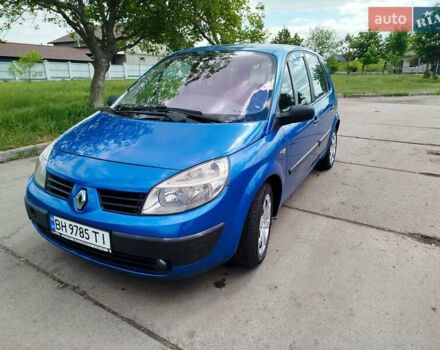 Синий Рено Megane Scenic, объемом двигателя 1.6 л и пробегом 243 тыс. км за 4500 $, фото 1 на Automoto.ua