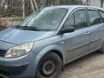 Рено Megane Scenic 2004 в Кропивницком (Кировограде) на Automoto.ua Синий Рено Megane Scenic, объемом двигателя 1.9 л и пробегом 333 тыс. км за 4300 $, фото 1 на Automoto.ua